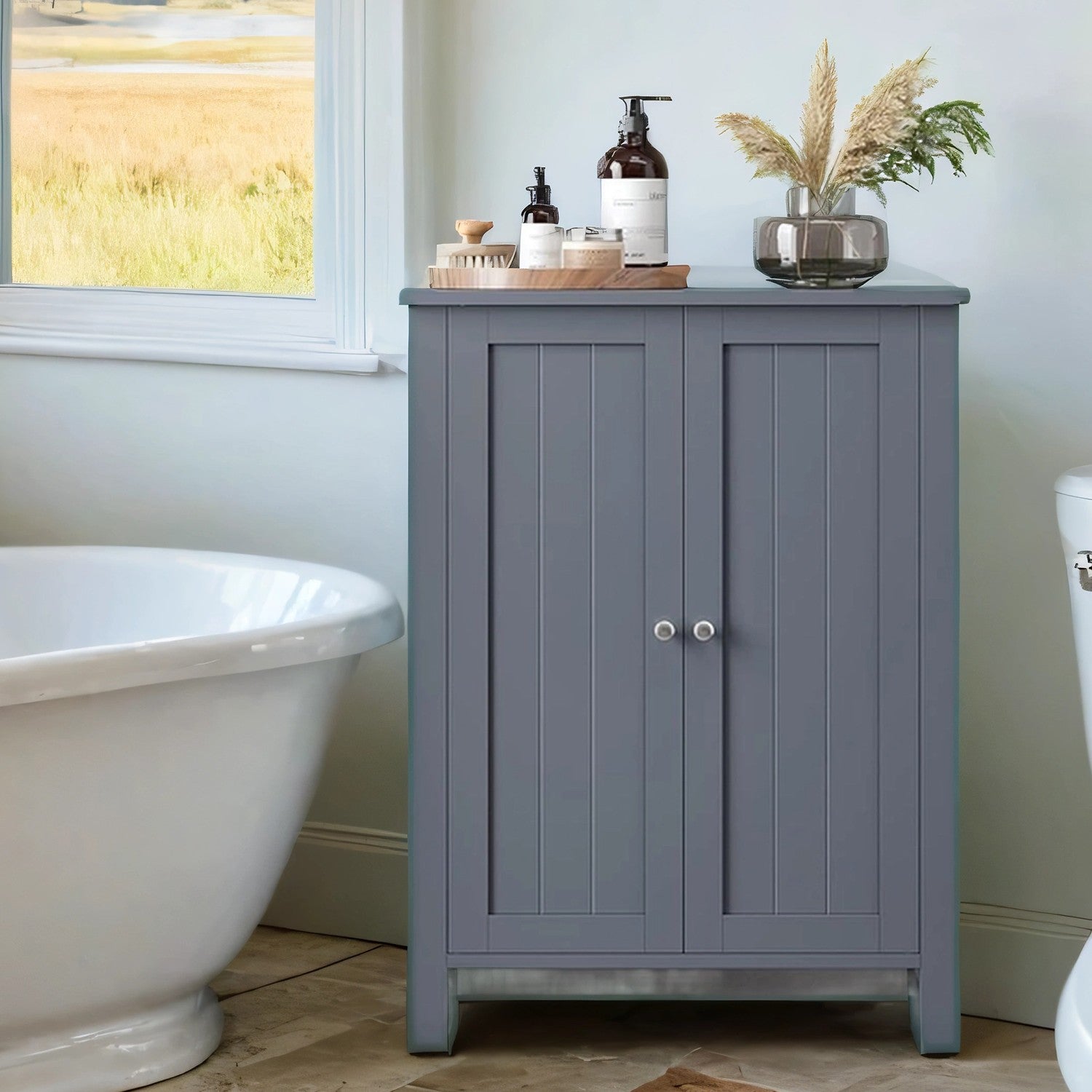 Bathroom furniture, detached bathroom cabinet, storage cupboard