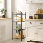 Bathroom rack - Standing rack - Plant rack - Bathroom cabinet - Black