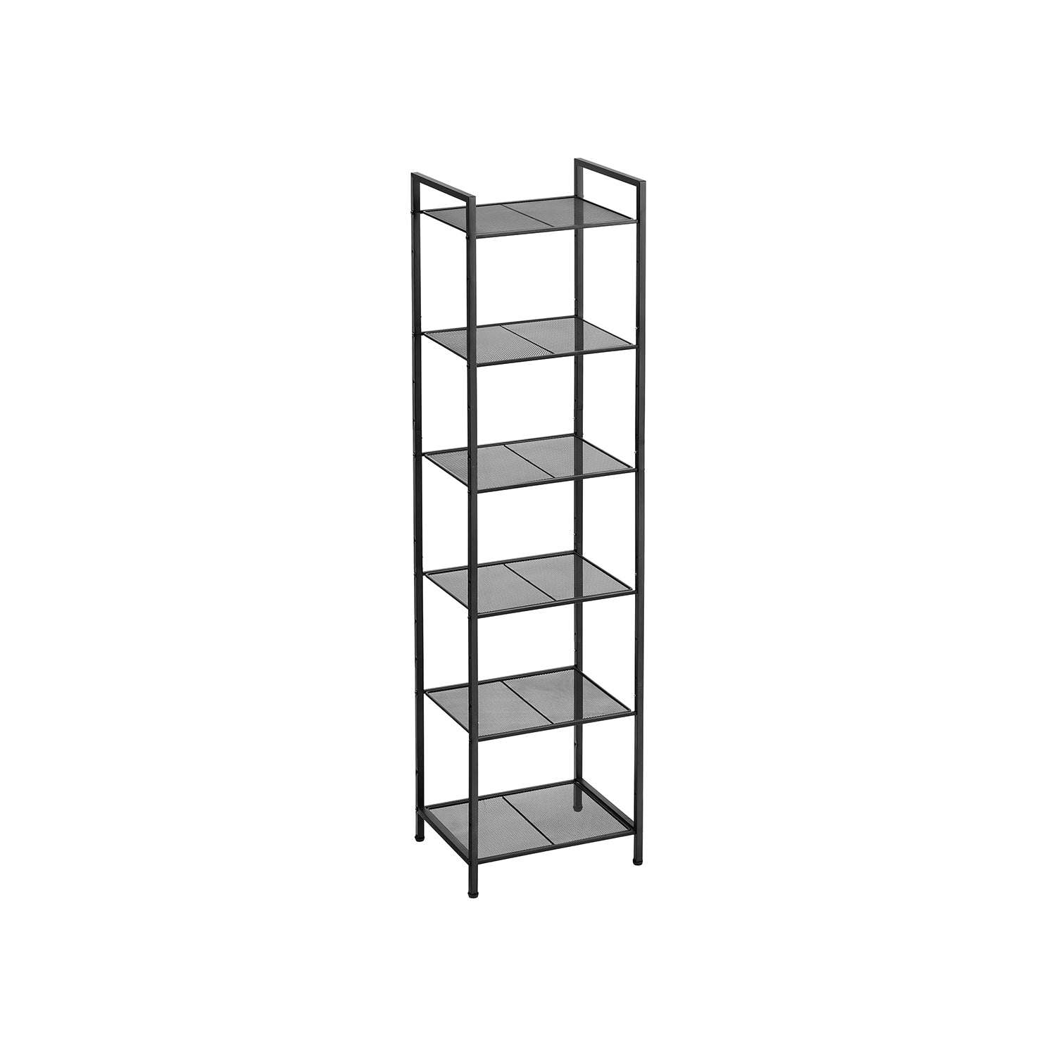Bathroom shelf - with adjustable shelves - metal