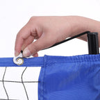 BadmintonNet - Adjustable tennis network - 3 meters - Blue