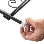 Bathroom rack - With 4 levels - Standing - Black