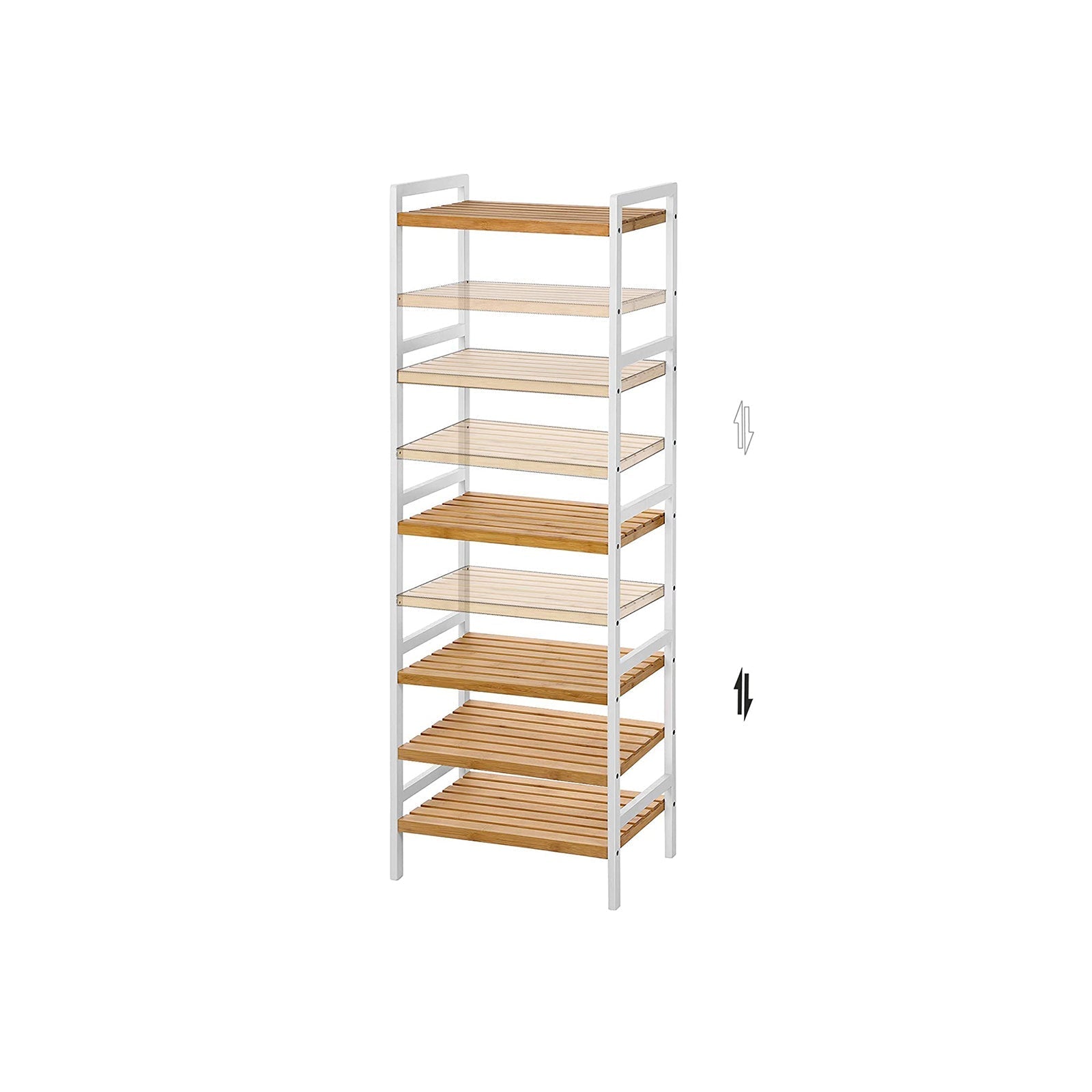 Bamboerek - Kitchen rack - Bathroom rack - With 5 shelves - Naturel