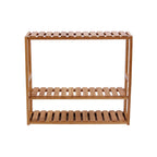 Bathroom rack - Wooden Cabinet - Bamboo - Adjustable shelves - Natural