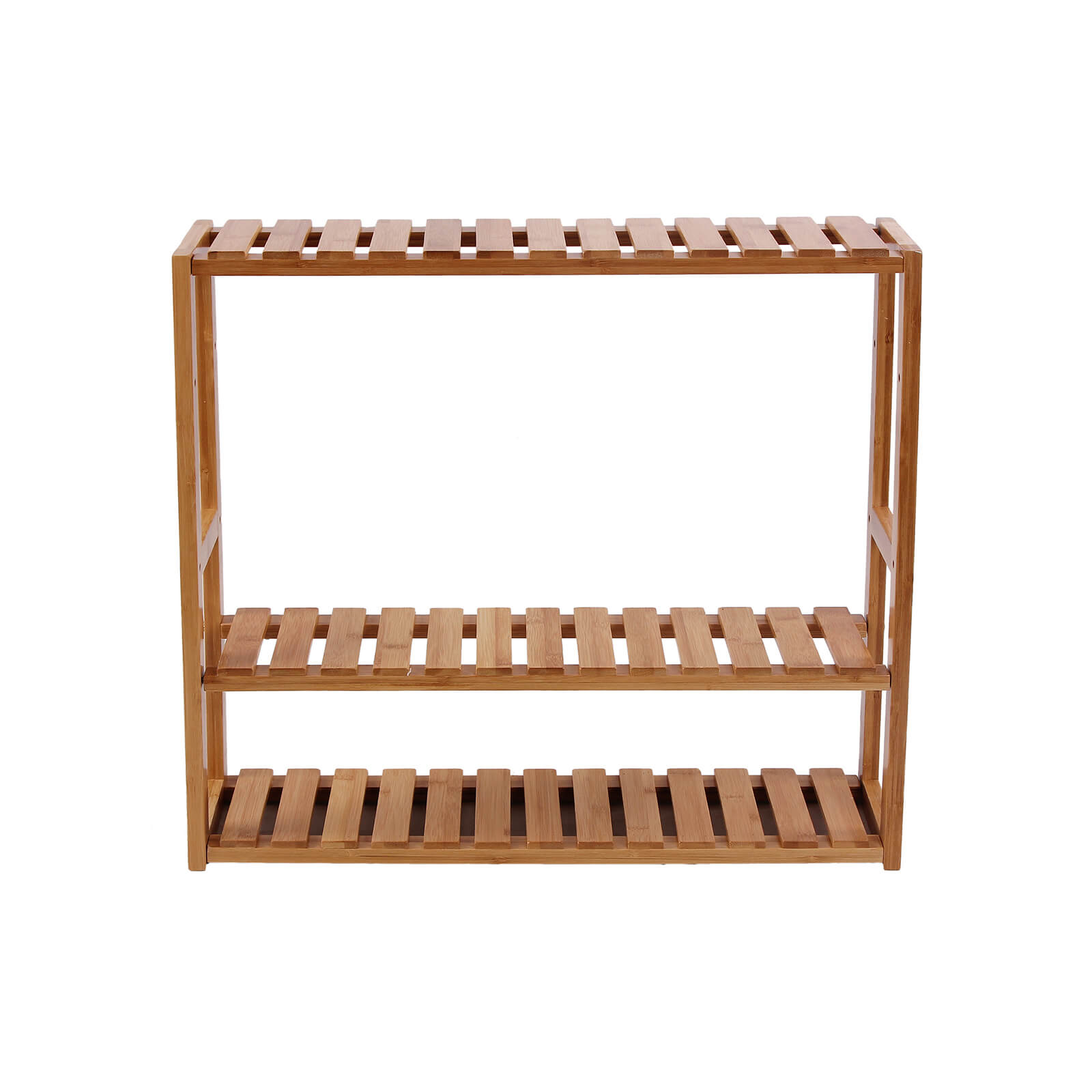 Bathroom rack - Wooden Cabinet - Bamboo - Adjustable shelves - Natural