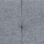 Sofa - 80 l - Foldable - 300 kg - 76 x 38 x 38 cm - light gray