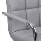 Bar stools - Set of 2 - with armrests - Gray