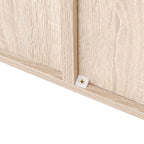 Bookcase - 5 compartments - living room cabinet - wood