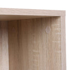 Bookcase - 6 compartments - Living room cabinet - Wood - Brown