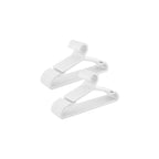 Clothing hangers plastic set of 50 41.7 cm wide ink -black