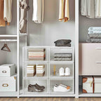 Shoe boxes - Set of 6 - Stackable storage boxes - 46.36 x 28 x 22 cm - Transparent