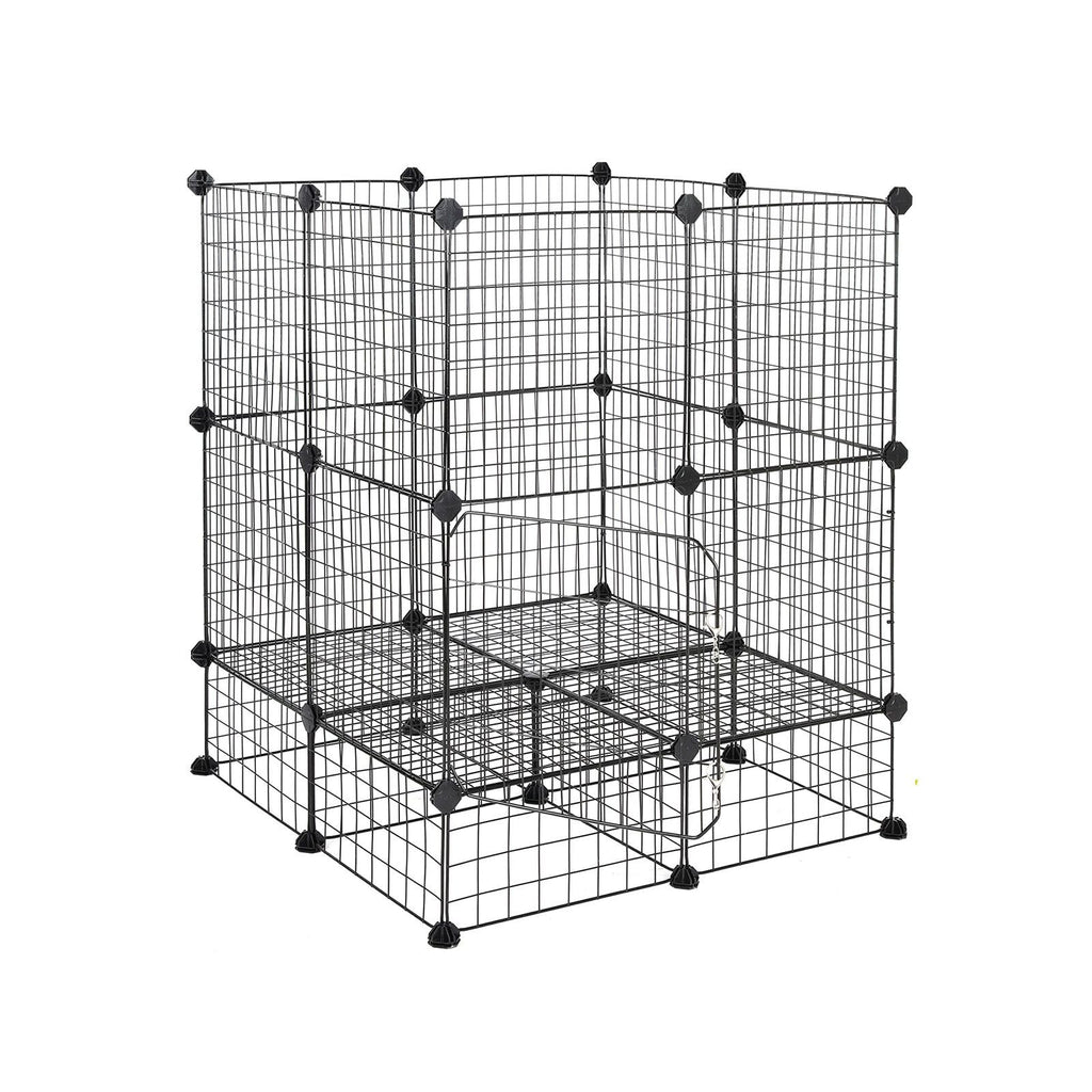 Dog Cage - Pet Cage for Pet - Black