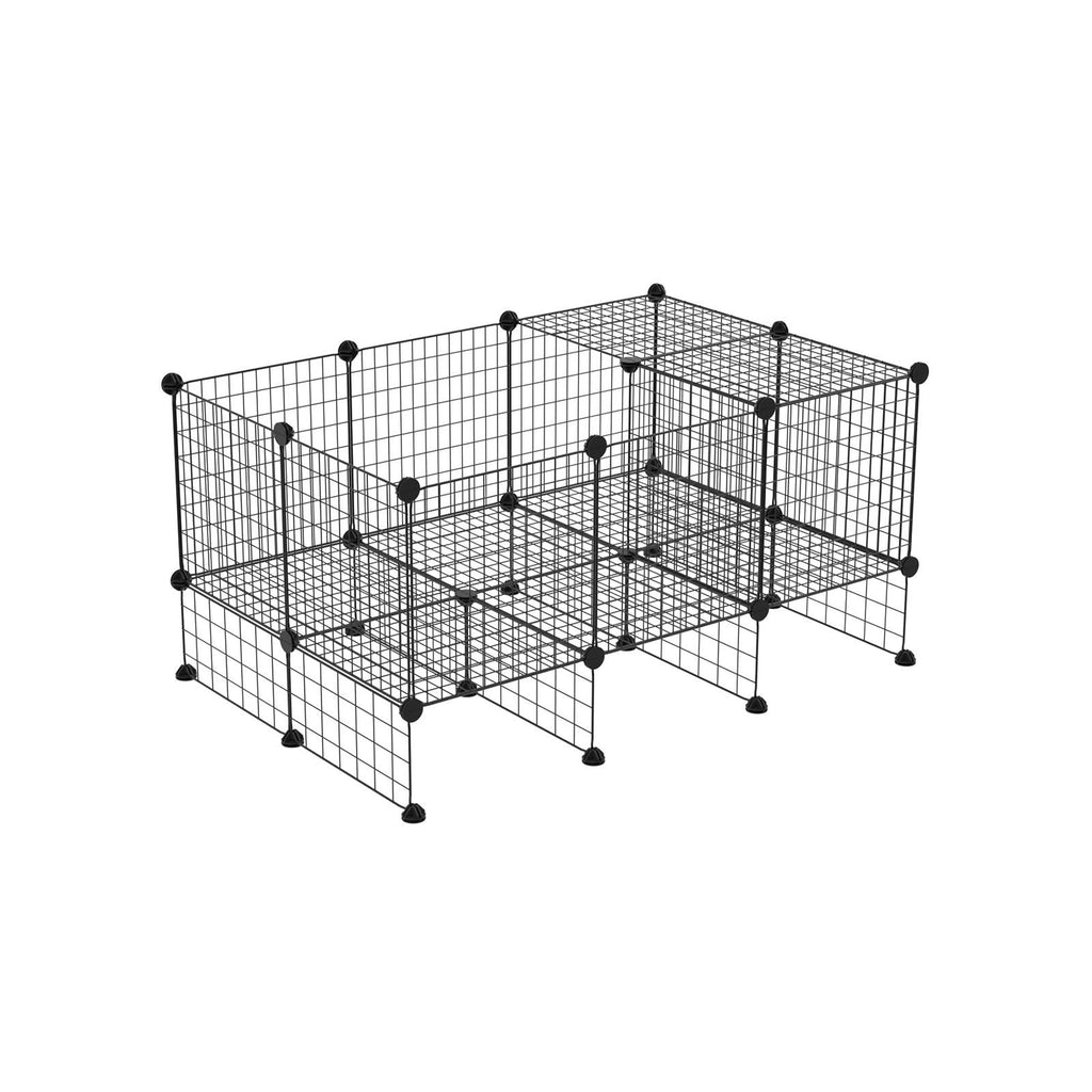 Dog Cage - Pet Cage for Pet - Black