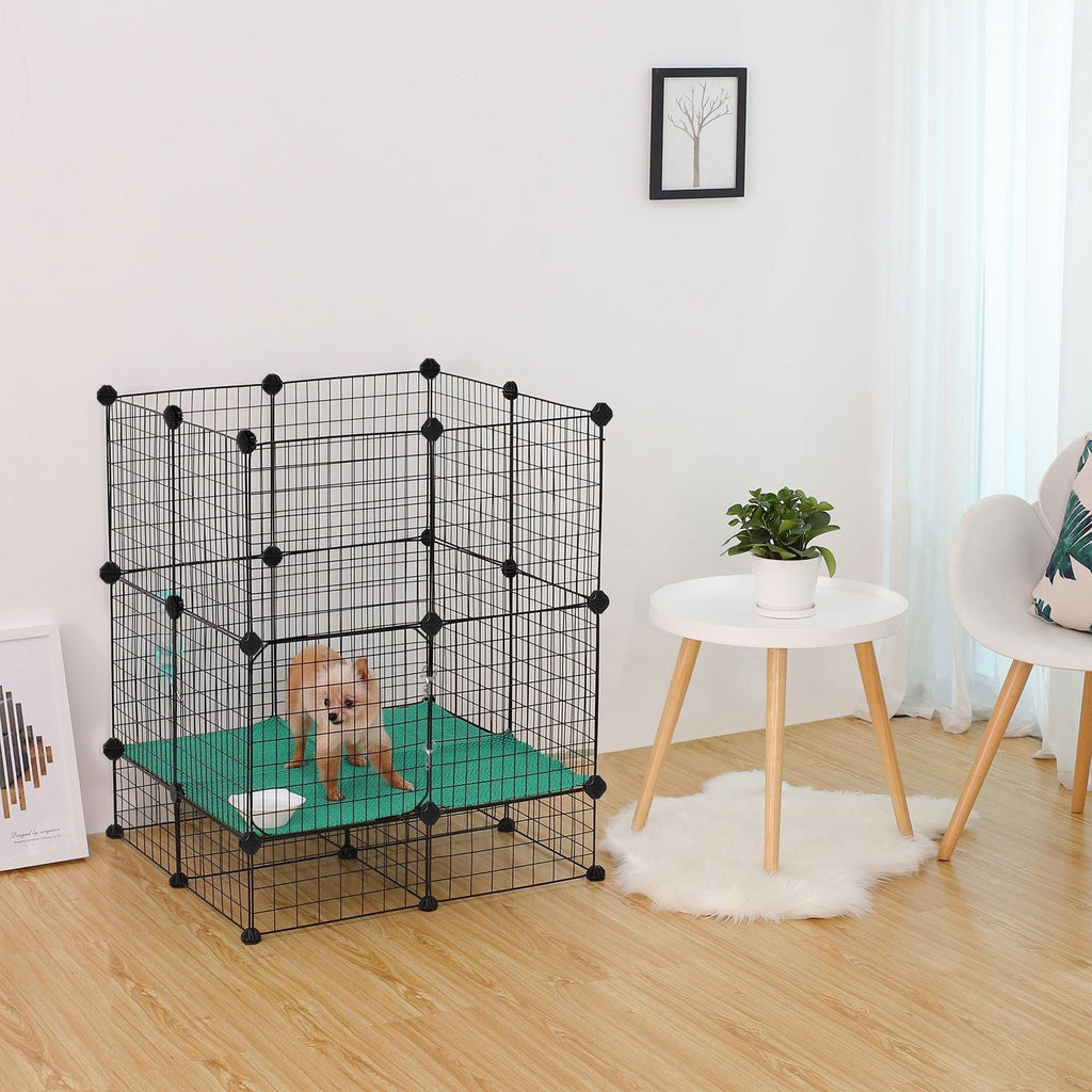 Dog Cage - Pet Cage for Pet - Black