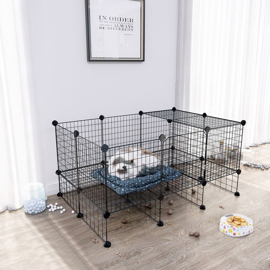Dog Cage - Pet Cage for Pet - Black