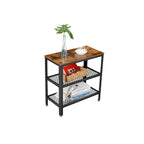 Side table - narrow model - with 2 schedules - Industrial Design