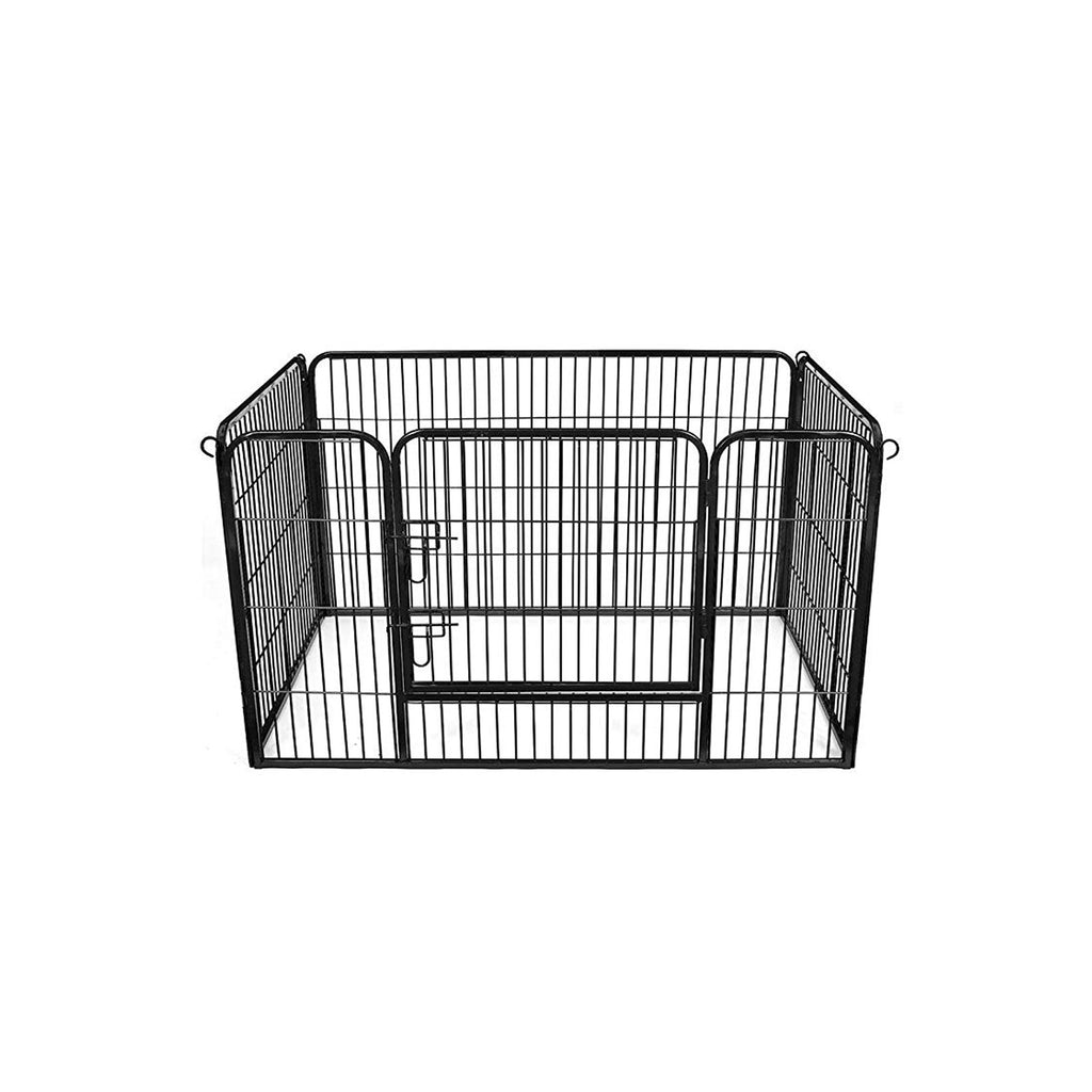 Puppyren - Animal box for dogs - Puppyhek - 122 x 80 x 70 cm - Black