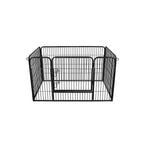 Puppyren - Animal box for dogs - Puppyhek - 122 x 80 x 70 cm - Black
