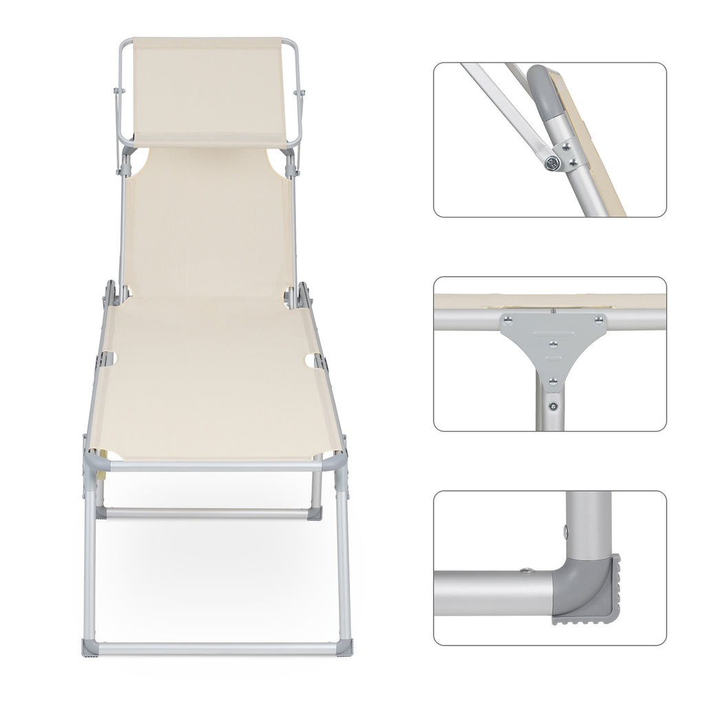 Lounger - large - with roof