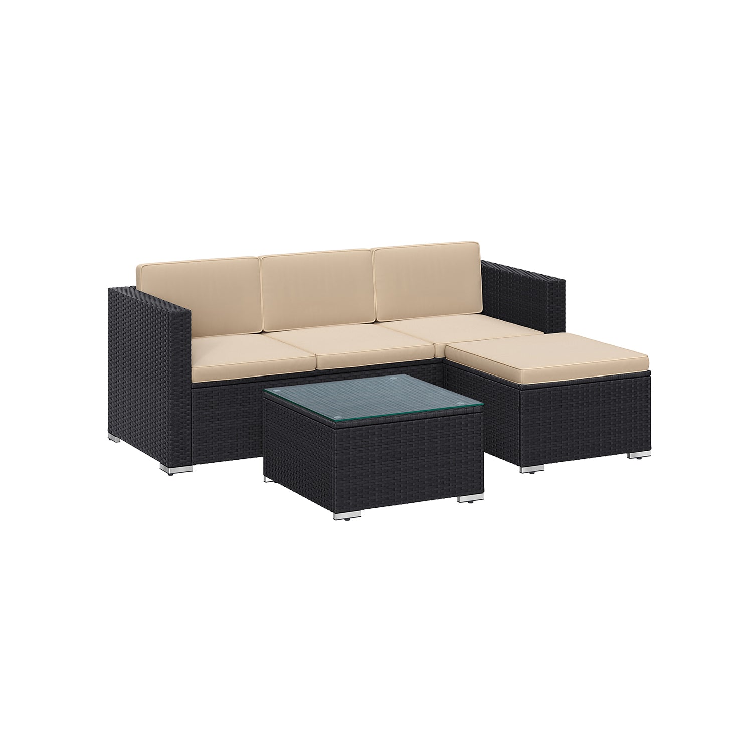 Garden furniture set - with pillows