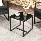 Garden furniture set - Black