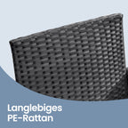 Balonset - Garden furniture set from PE Polyrotan, compact and stylish