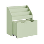 Bookcase - with 3 shelves and on wheels