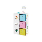 Children's cabinet - With storage boxes - Playroom Bookcase