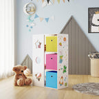 Children's cabinet - With storage boxes - Playroom Bookcase
