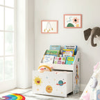 Storage rack - children's cabinet - colorful - for toys and clothing