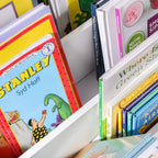 Storage rack - children's cabinet - colorful - for toys and clothing