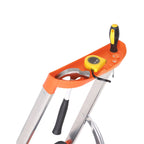 Ladder - Aluminum - Anti -slip - 5 steps - up to 150 kg load capacity