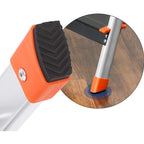Ladder - 3 steps - Aluminum - Anti -slip feet - load capacity 150 kg