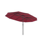 Double parasol-460 x 270 cm-with pendulum and UV protection