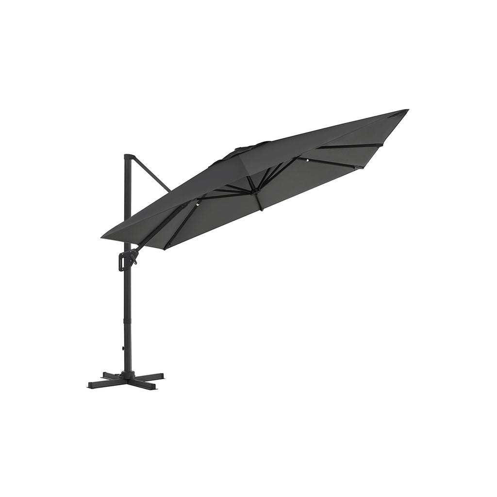 Parasol - 290 × 290 cm - 360 ° rotatable - with standard