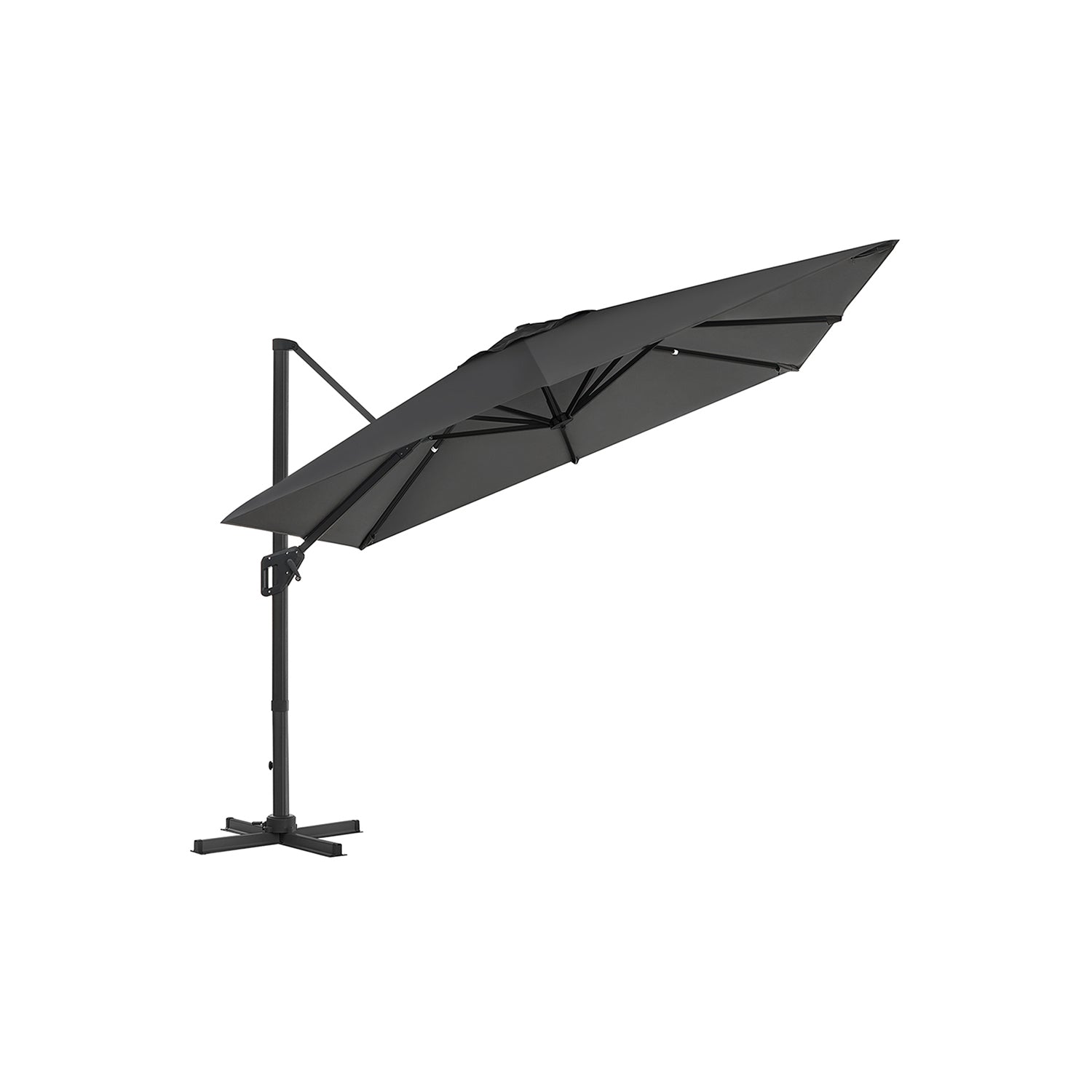Parasol - 290 × 290 cm - 360 ° rotatable - with standard