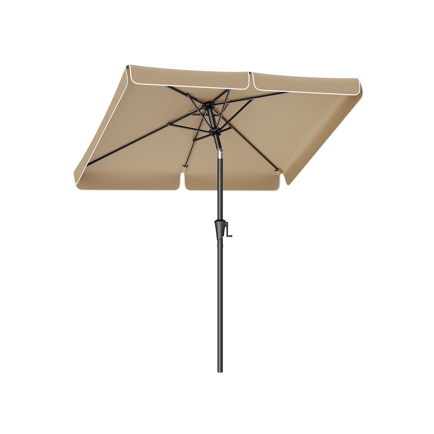 Balcony Parasol - Rectangular - 200 x 150 cm - Taupe