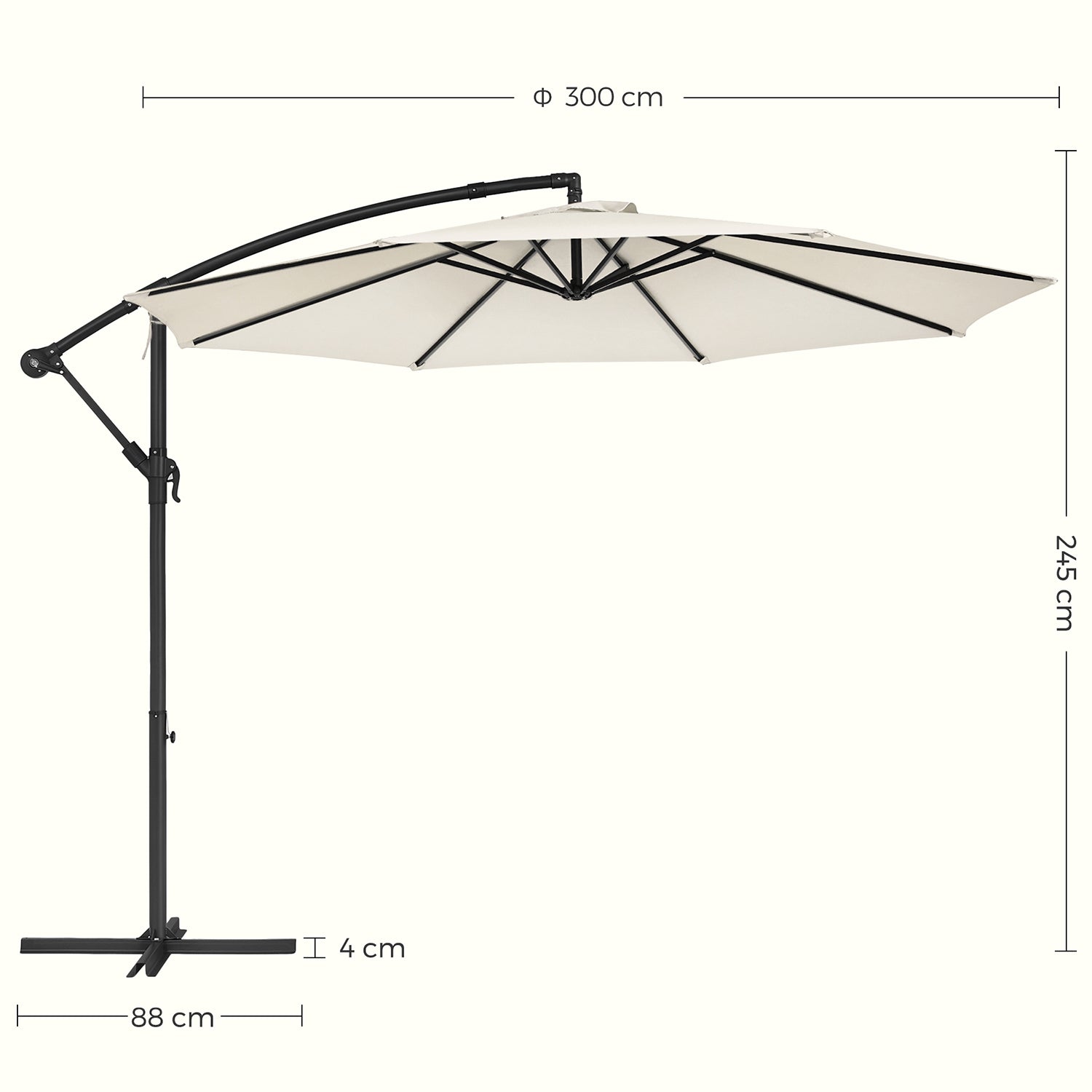 Parasol-With UV protection up to UPF 50+