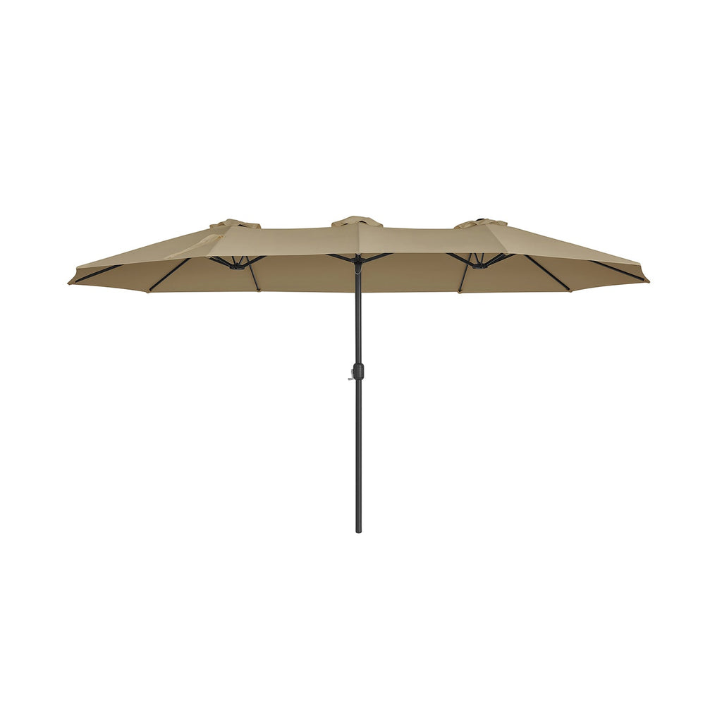 Double parasol-460 x 270 cm-with pendulum and UV protection