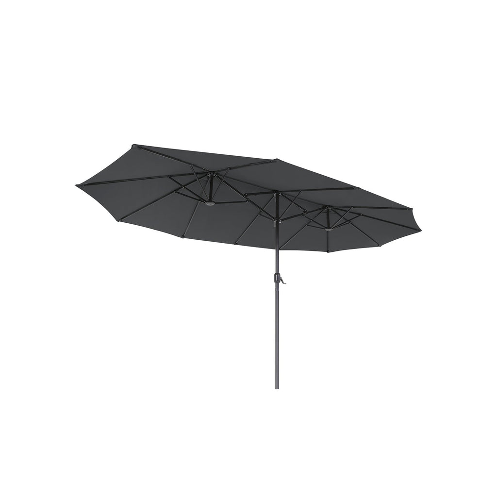 Double parasol-460 x 270 cm-with pendulum and UV protection