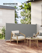 Extendable side canopy- 140 x 300 cm- Wind & Privacy Protection