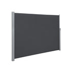 Side canopy - Extendable awning - View protection - 200 x 400 cm - Black