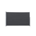 Side canopy - Extendable awning - View protection - 200 x 400 cm - Black