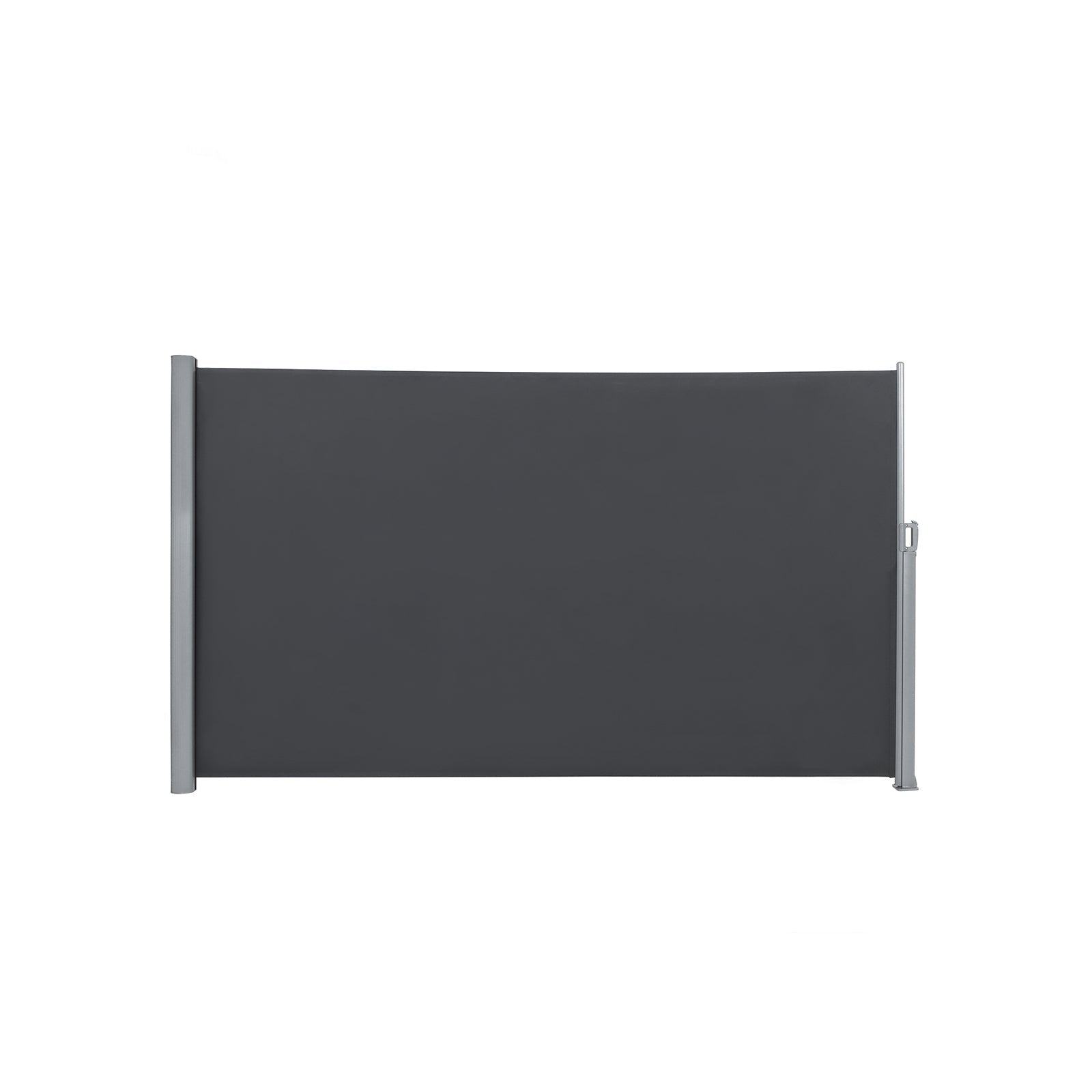 Side canopy - Extendable awning - View protection - 200 x 400 cm - Black