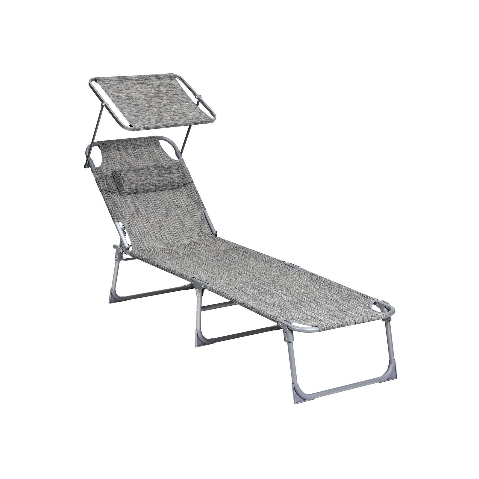 Garden seat - with headrest and sun visor