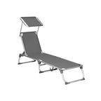 Garden seat - with headrest and sun visor