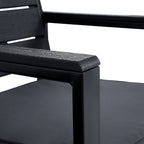 Garden furniture set-3-part-Black