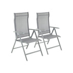 Garden chairs - Set of 2 - Gray