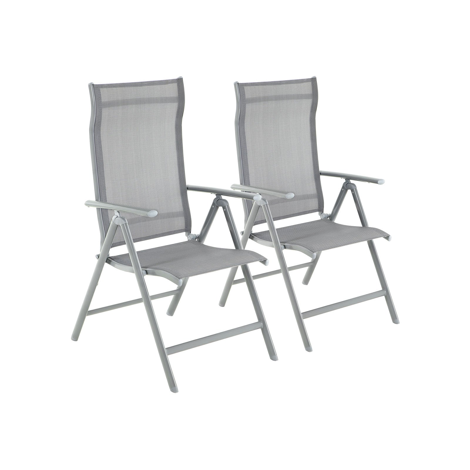 Garden chairs - Set of 2 - Gray