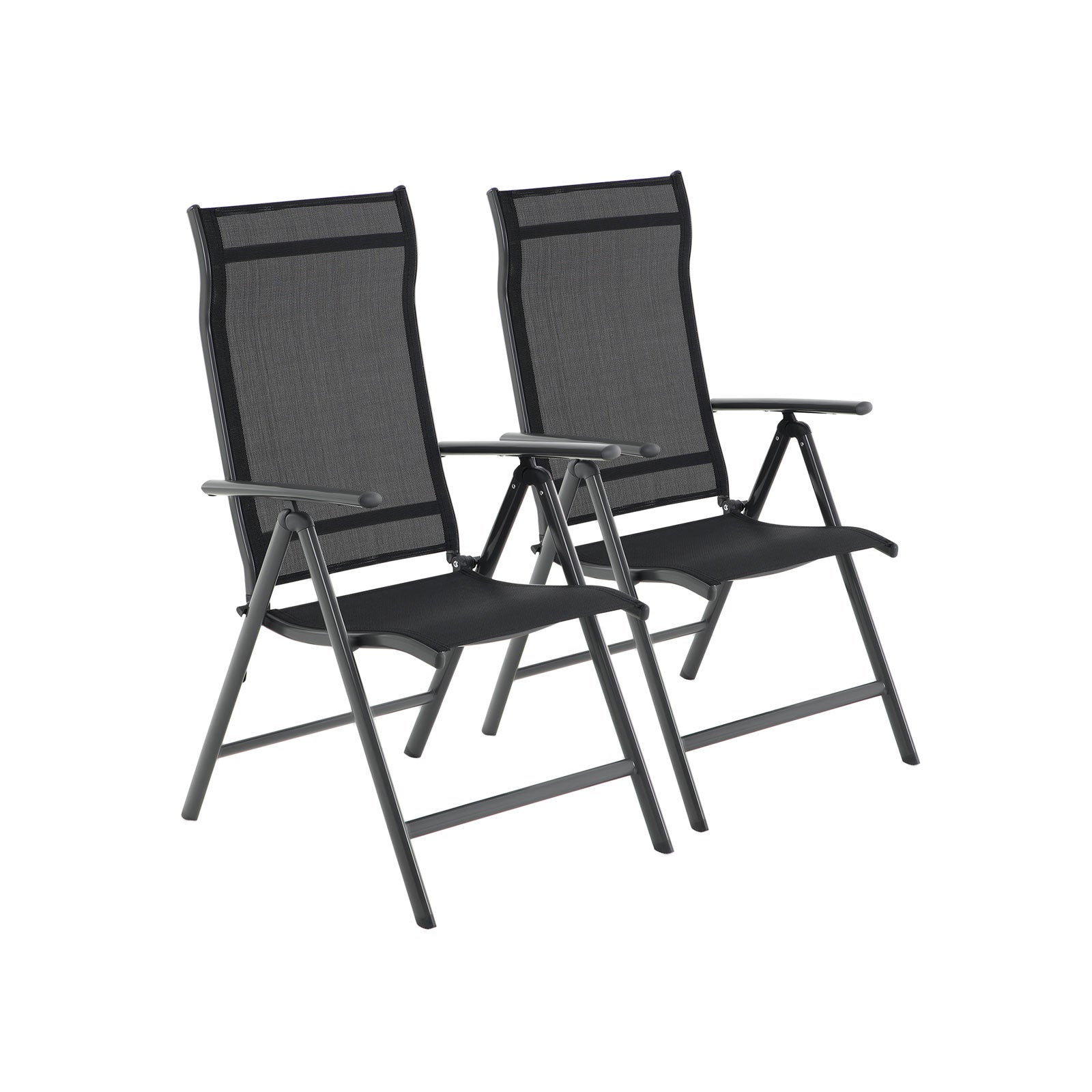 Garden chairs - Set of 2 - Gray