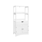 Bedroom cabinet - living room cabinet - bathroom cabinet - storage cupboard - wood - white